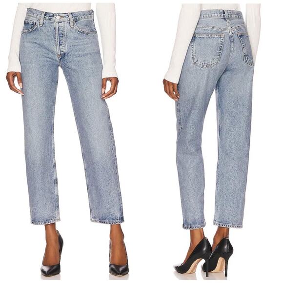 AGOLDE Wyman Low-Slung Straight Jean Ratio Wash - Picture 1 of 9
